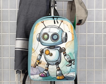Robot Minimalist Backpack