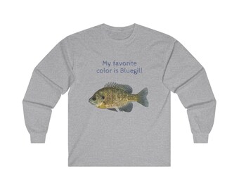 Bluegill Unisex Ultra Cotton Long Sleeve Tee or T-shirts