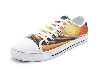 Faraway Star Unisex Low Top Canvas Shoes