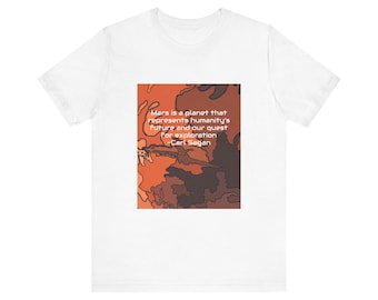 Mars Unisex Jersey Short Sleeve Tee or T-shirt