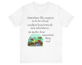 Frogs and Life Unisex Jersey Short Sleeve Tee
