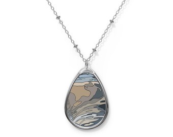 Venus Oval Necklace