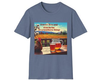 Southern Hospitality T-Shirt, Unisex Tee, Sweet Tea Lovers Gift, Southern Pride Apparel, Farmhouse Decor Style