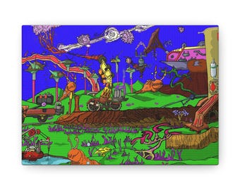 The Happy Place Canvas Gallery Wraps