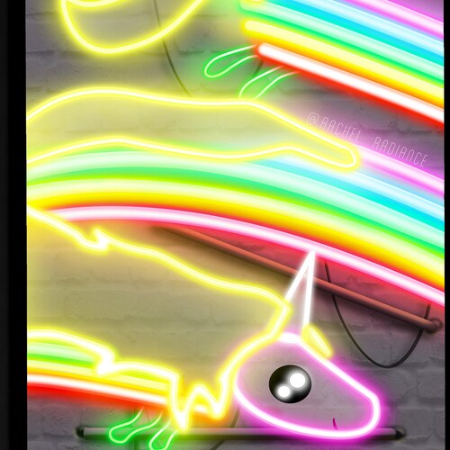 Adventure Time Lady Rainicorn Unicorn Printprintable Etsy Sweden