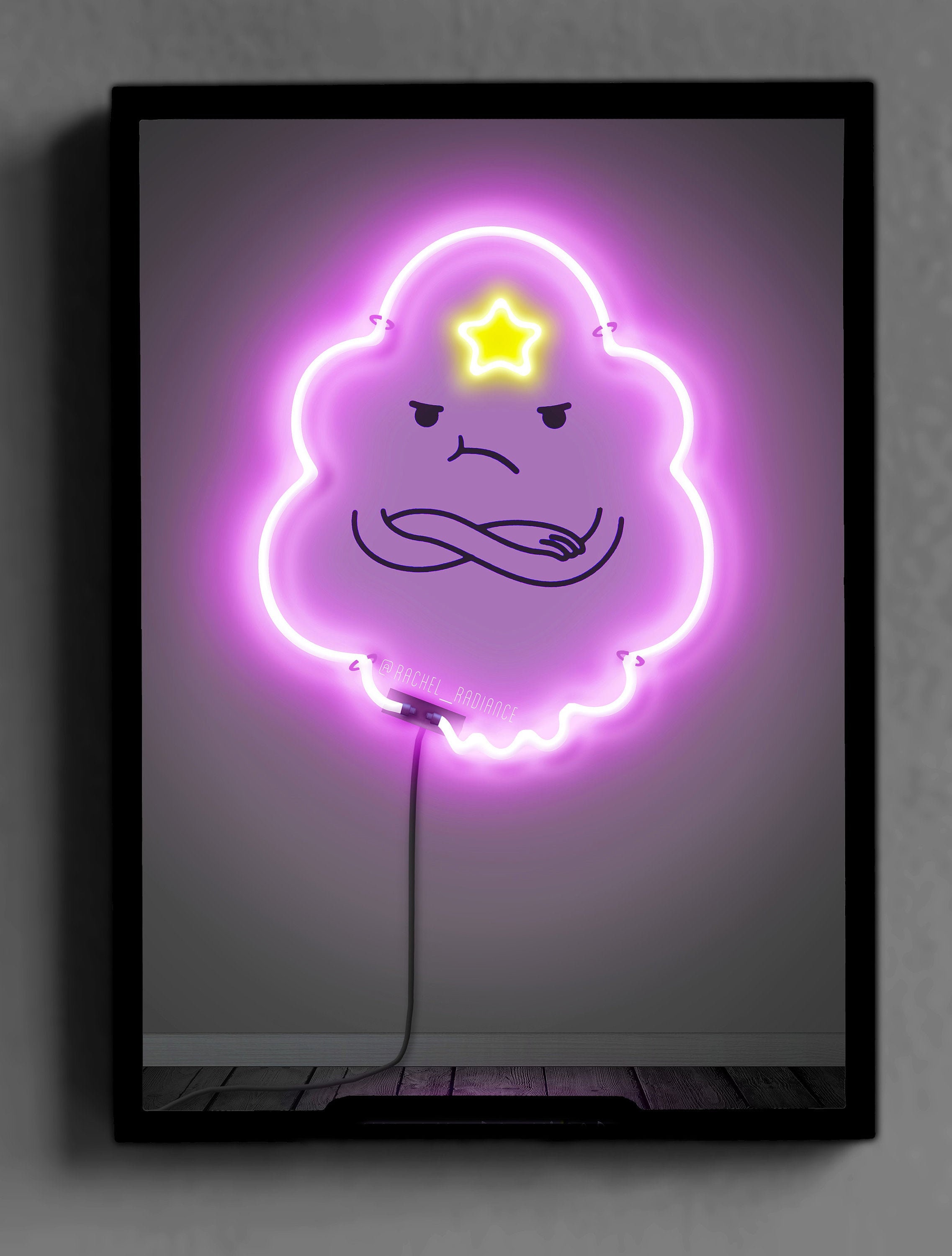 Adventure Time Lumpy Space Princess PRINT Poster - Etsy