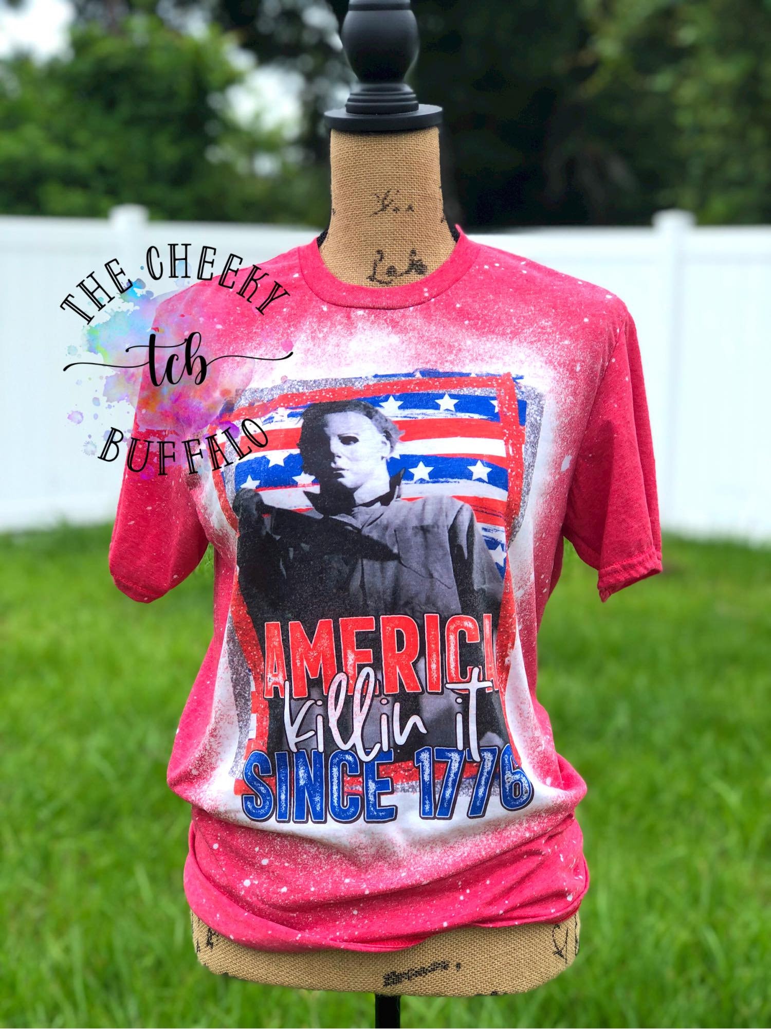 bleached fourth of july shirts