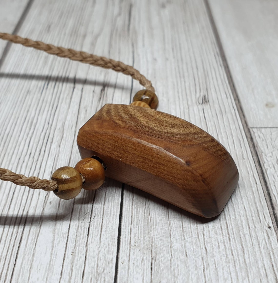 New Zealand Rimu Wood Toki Adze Pendant. Etsy UK