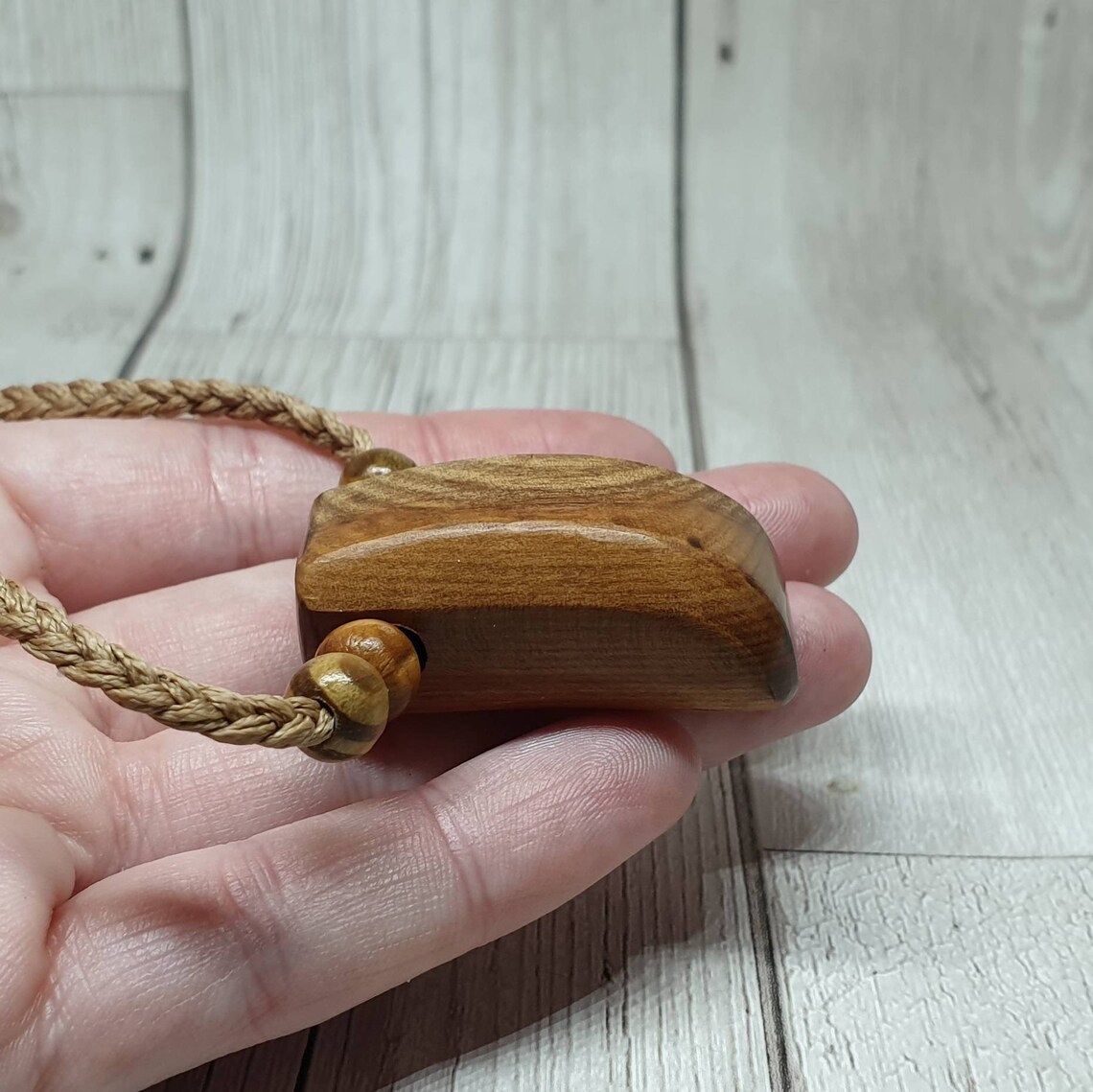 New Zealand Rimu Wood Toki Adze Pendant. Etsy UK