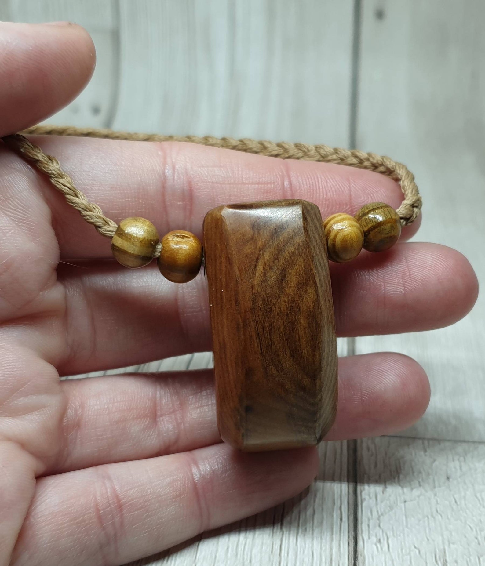 New Zealand Rimu Wood Toki Adze Pendant. Etsy UK