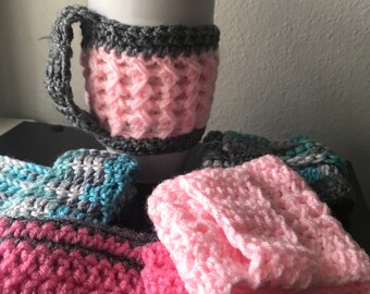 Mug Cozies with Handles!