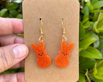 Peep Resin Dangle Earrings