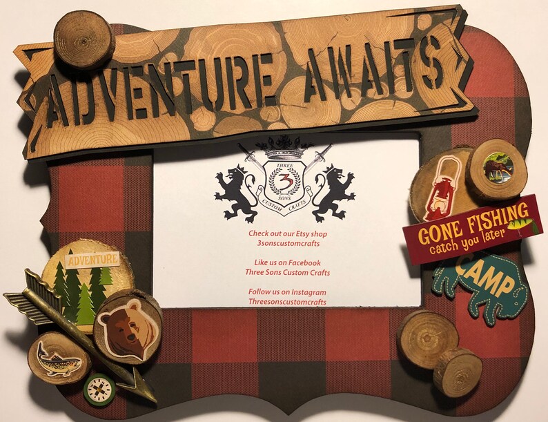 Adventure Awaits Camping Frame