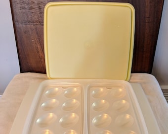 Tupperware交換用挿入Deviled Eggキャリア Tupperware Deviled Egg Holder - Etsy