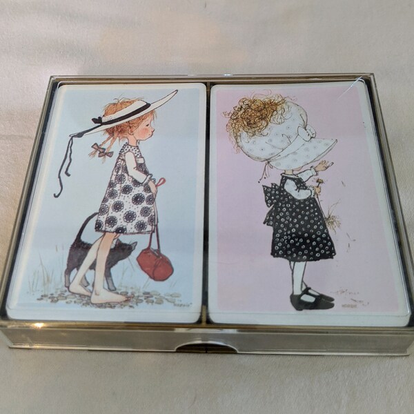 American Greetings Holly Hobbie Playing Cards, Two Decks in Original Box