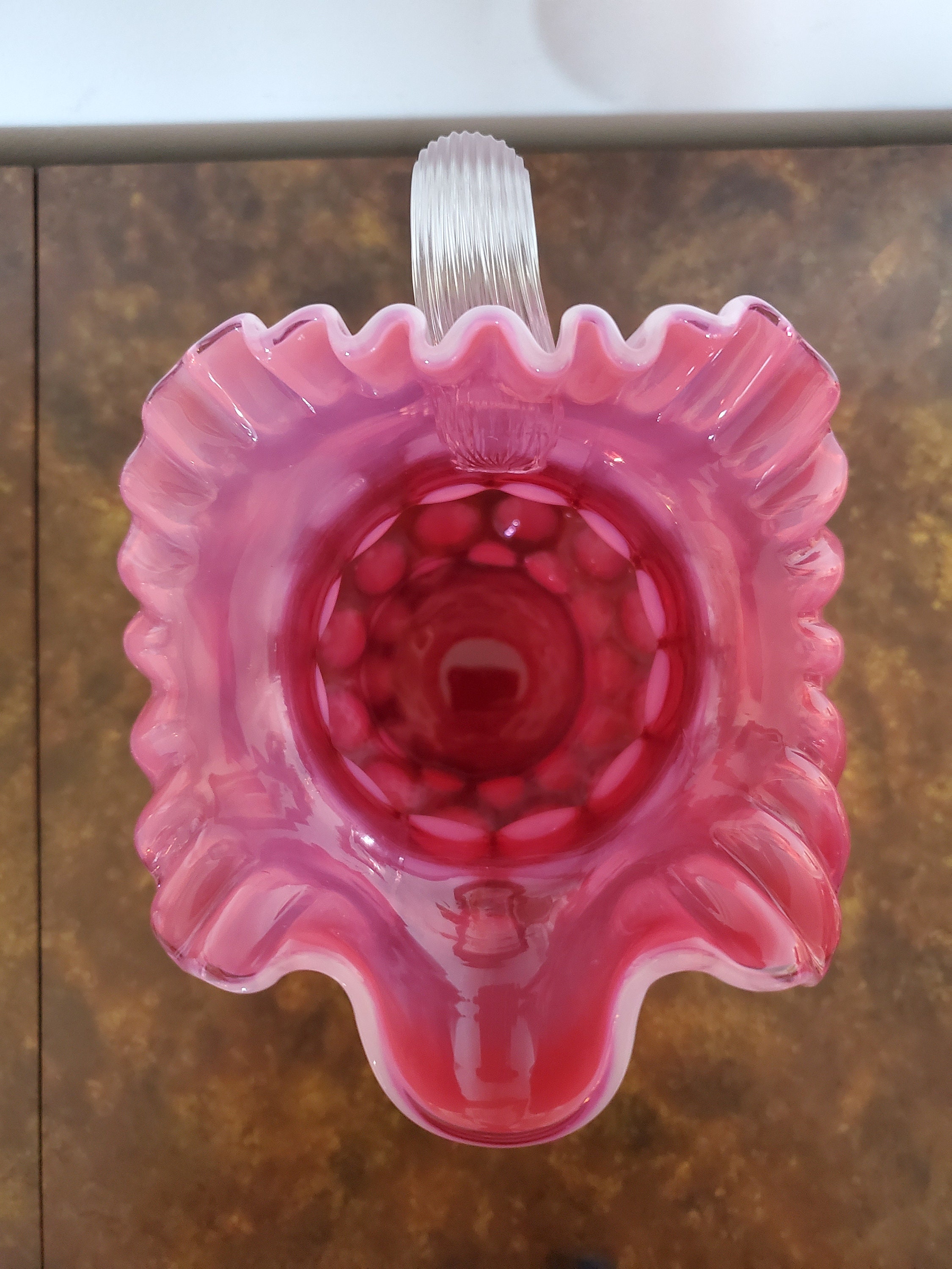 専用 フェントン/Fenton U.S.A. クランベリーピンク コインドット 専用 フェントン/Fenton U.S.A. クランベリーピンク コイン