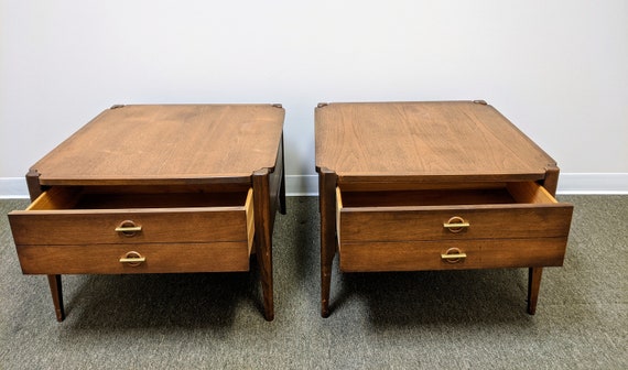 Vintage bassett on sale end tables