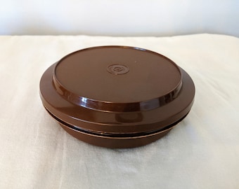 Brown Tupperware Seal and Serve Bowl