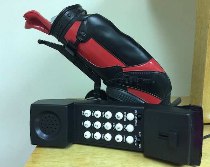 Golf Bag Phone by Bondwell Industrial Co Vintage Etsy