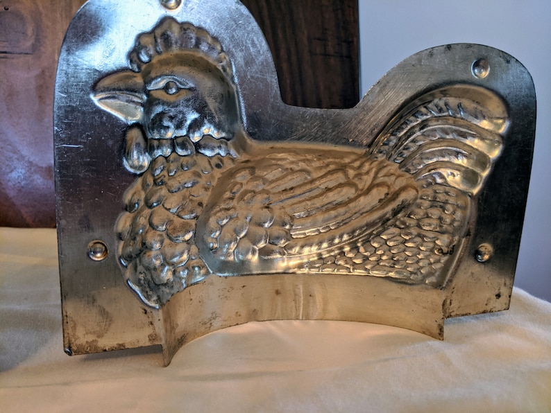 Metal Chicken Candy Mold ~ Vintage Chocolate Mold ~ SoapCandlePlaster Mold ~ Made in Germany