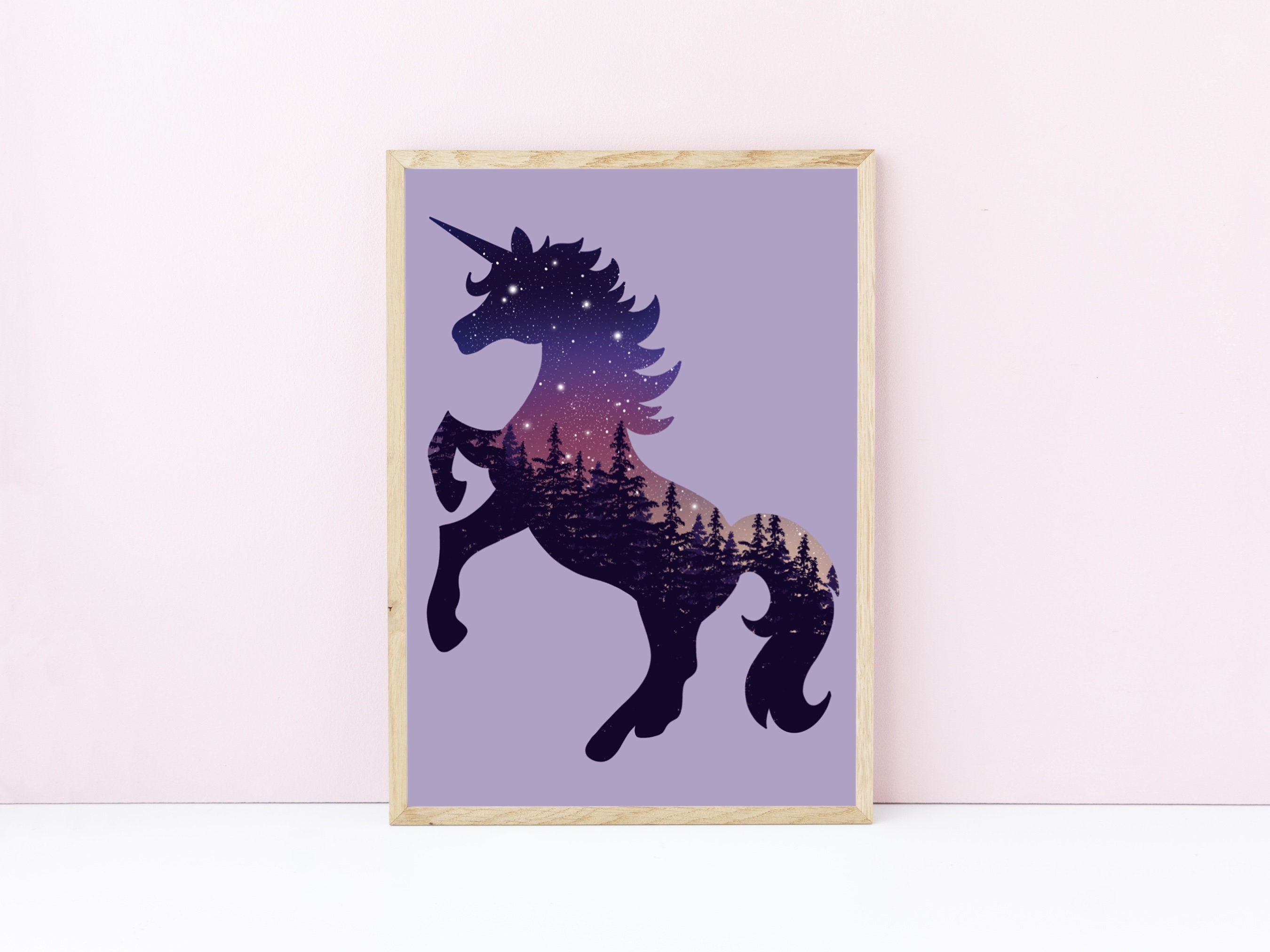Crystal Art D.I.Y Picture Kit, Unicorn Forest by Craft Buddy FREE