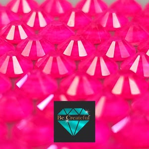 LUXE® Neon Pink HOTFIX Rhinestones