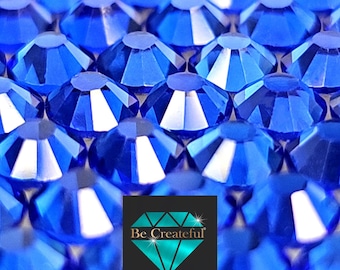 FLATBACK Cobalt Blue Rhinestones