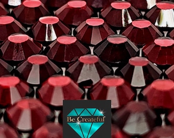 Burgundy LUXE® HOTFIX Rhinestones