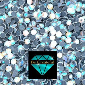 DMC Crystal AB Glass Hotfix Rhinestones