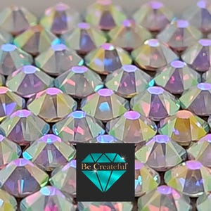 FLATBACK LUXE® Crystal AB Rhinestones