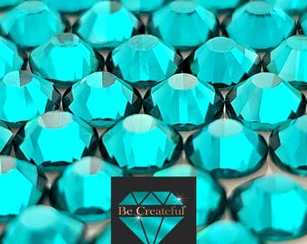 Peacock LUXE® Hotfix Glass Rhinestones