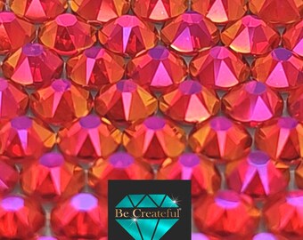 FLATBACK LUXE® Mirage Siam Rhinestones