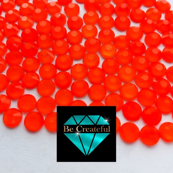 Orange Rhinestones - Etsy