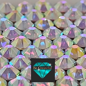 FLATBACK LUXE® Crystal AB Rhinestones