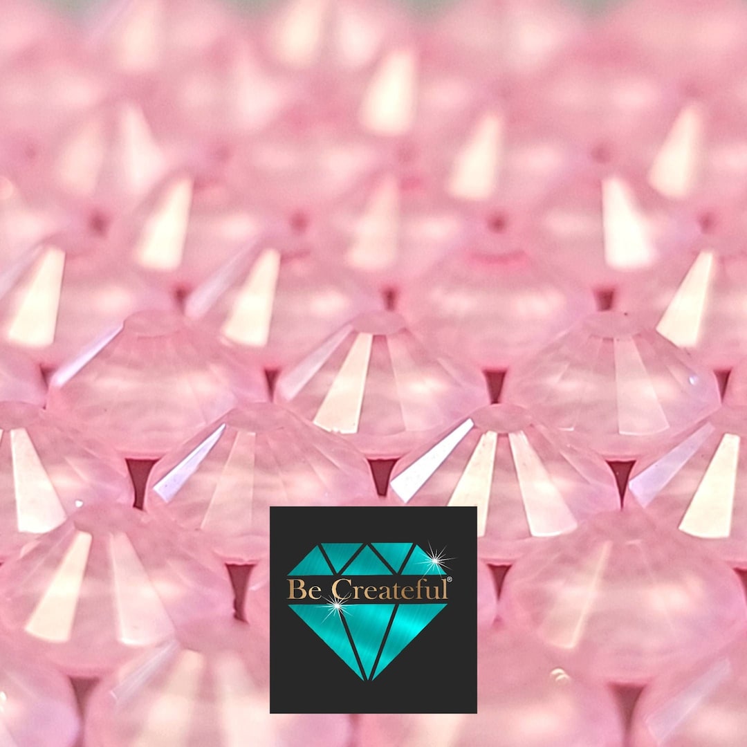 Light Pink Rhinestone FLATBACK Neon LIGHT Pink Rhinestones - Etsy