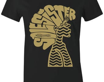 black and gold foams shirt