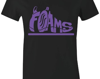 eggplant foams shirt