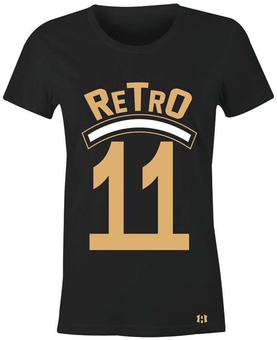 black and gold jordan shirt womens