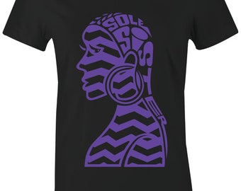 Sole Sister 2 "Power" Juniors/Women T-Shirt to Match Jordan 13 Court Purple