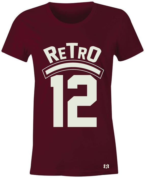 bordeaux 12s shirt
