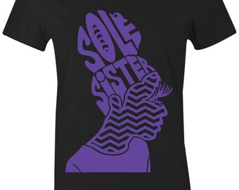 Sole Sister 4 "Harmony" Juniors/Women T-Shirt to Match Jordan 13 Court Purple