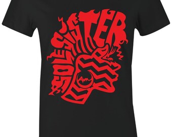 Sole Sister 3 "Fearless" Juniors/Women's T-Shirt to Match Jordan 4 "RED THUNDER"