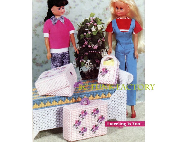 plastic canvas barbie furniture