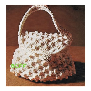 Crochet Bag Pattern - Crochet Handbag Purse Pattern - Crochet boho bag - Womens Handmade Bag PDF Crochet Pattern