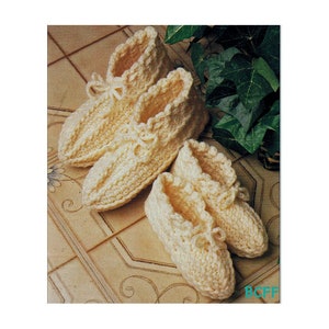 Crochet Pattern Slippers  Women - Men - Children Vintage Crochet Winter Slippers Crochet Pattern PDF