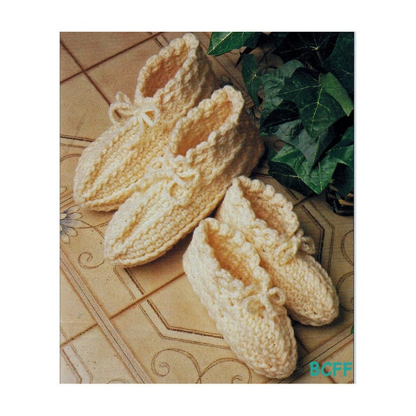 Baby Slipper Pattern - Etsy