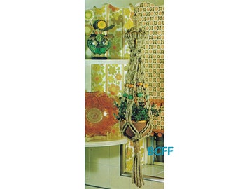 Macrame Plant Hanger for small spaces Digital Pattern Instant Download