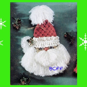 Macrame Pattern - Christmas Santa - Macrame Santa Pattern - Wall Hanger PDF Macrame Pattern