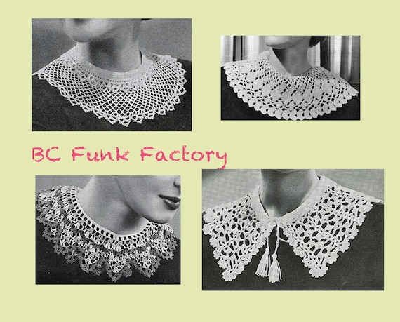 Crochet collars deals