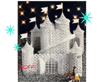 Thread Crochet Pattern - Enchanted Castle Crochet - PDF Crochet Pattern